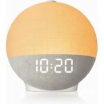 Sunrise Simulation Wake-Up Light Alarm Clock – Smart Sleep Light with FM Radio